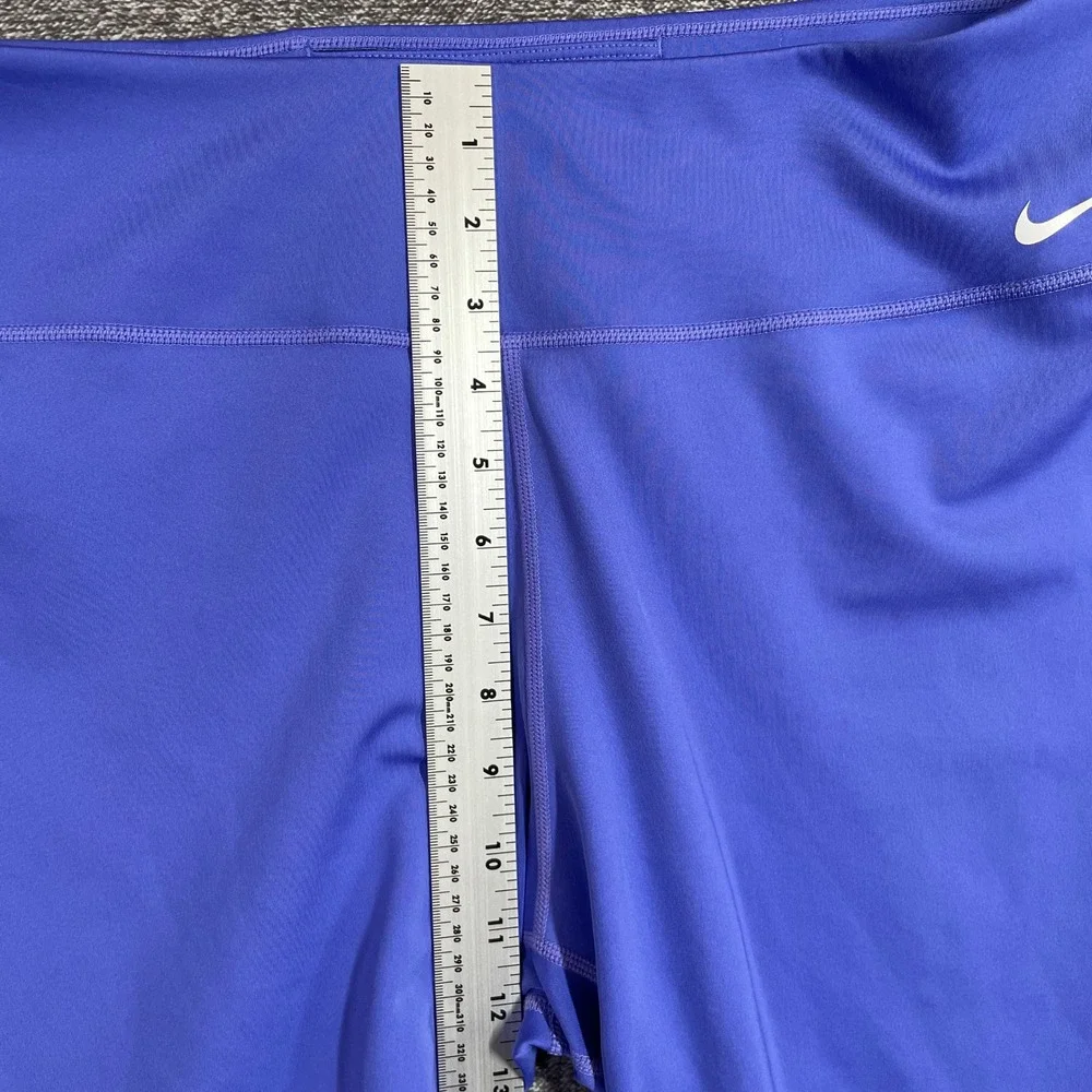 Nike Shorts Dri-FIT Womens XXL Purple Mid Rise Training Biker